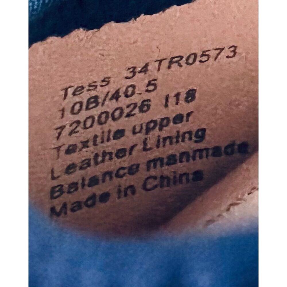 Taryn Rose Tess Women's Blue Pointed Toe Stiletto Pumps Size 10B - Picture 8 of 9